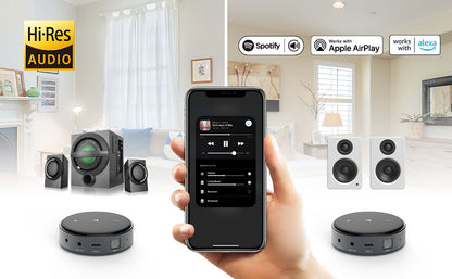 Airplay A2 Music Streamer Wiime WIFI/Bluetooth music Audio Receiver